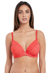 Freya Womens Soiree Lace Padded Plunge Bra