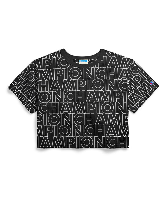 Champion Life Womens Heritage Crop Tee
