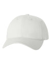 Sportsman Adult Cotton Twill Cap, Adjustable, White