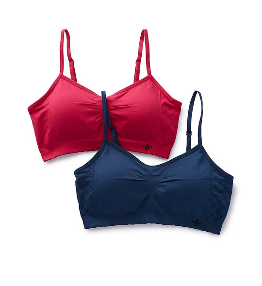 Lily of France Dynamic Duo Women`s 2-Pack Seamless Bralette