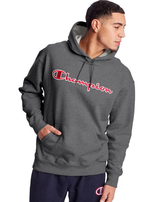 Champion Mens Powerblend Pullover Hoodie