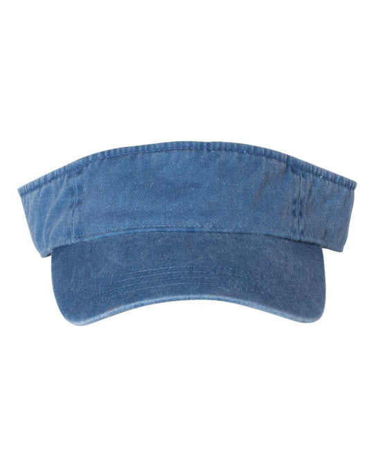 Sportsman Pigment-Dyed Visor , Adjustable, Stone