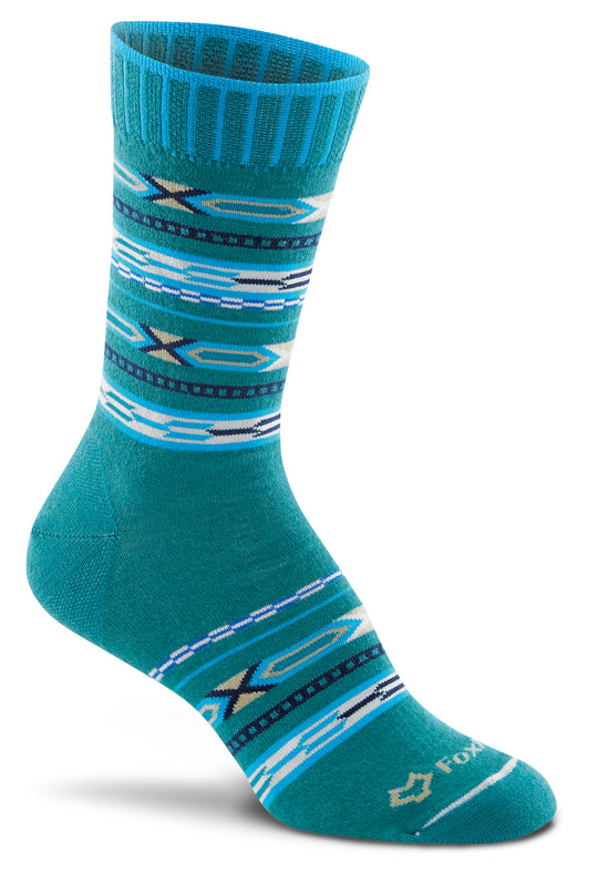 Fox River Aztec Women`s Ultra-lightweight Crew Socks