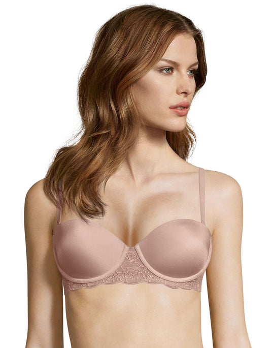 Maidenform Womens Love the Lift Push-Up Balconette Underwire Bra