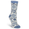 K. Bell Womens Elephant Double Layer Crew Socks