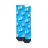 Hot Sox Womens Blue Oranges Tube Socks