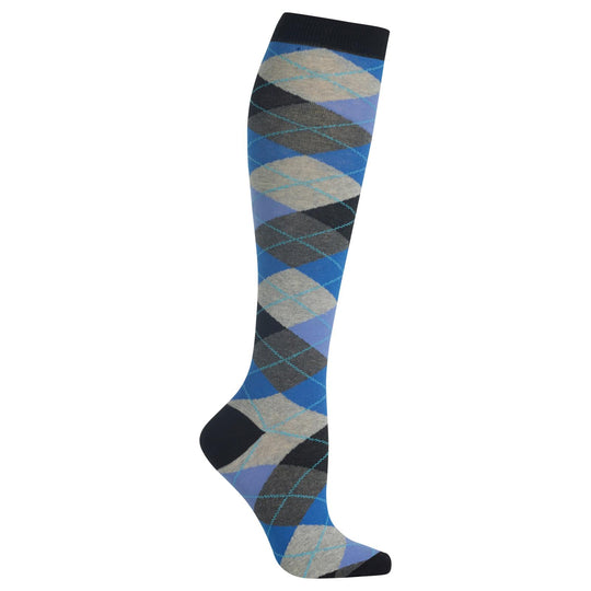 Hot Sox Womens Argyle Knee High Socks