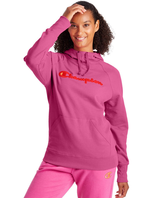 Champion Womens Powerblend Fleece Pullover Hoodie