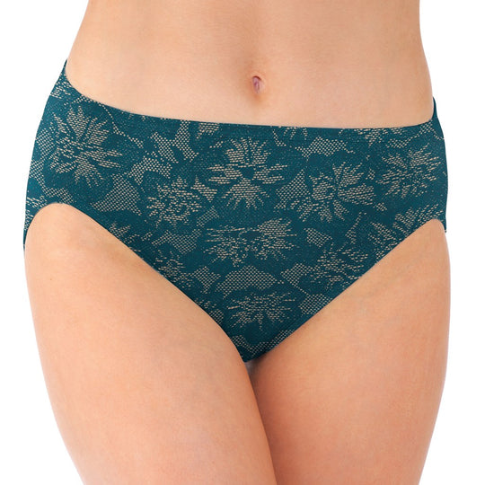 Vanity Fair Body Shine Illumination Women`s Hi Cut Panty
