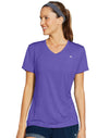 Champion Vapor® Women`s Stripe V-Neck Tee