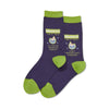 Hot Sox Womens Aquarius Zodiac Crew Socks