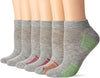 Fruit Of The Loom Womens 6 Pack Arch Support No Show Socks, Shoe Size 4-10