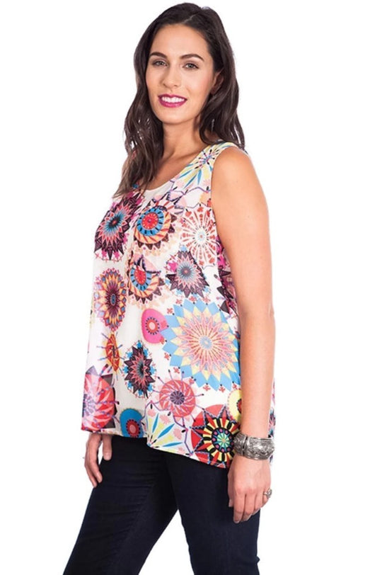 NYL Plus Women’s Everyday Classic Plus Size Sleeveless Relaxed Fit Tank Top