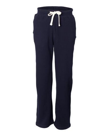 Weatherproof Mens Cross Weave Open Bottom Sweatpants 7766, S, Graphite