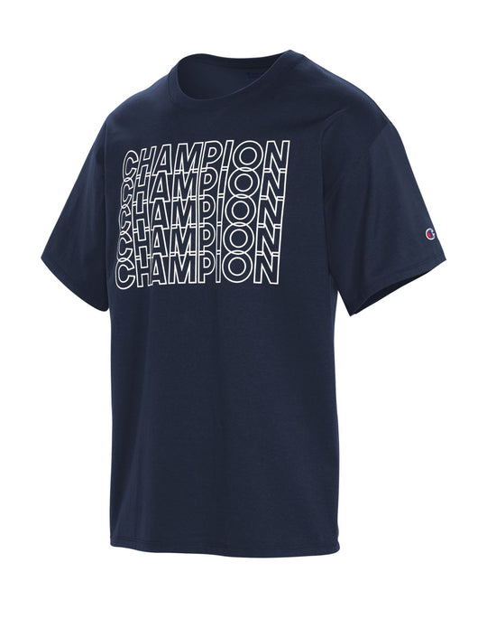 Champion Mens Classic Short-Sleeve Jersey Tee