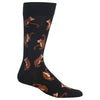 Hot Sox Mens Orangutans Crew Socks