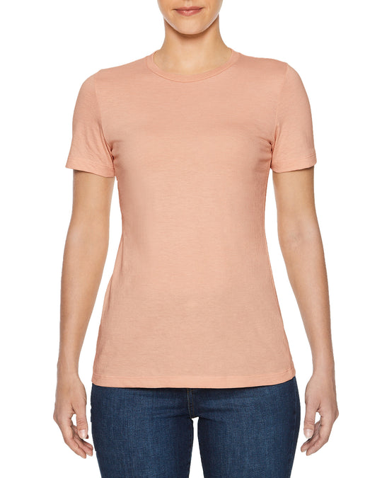 Gildan Ladies Softstyle CVC T-Shirt, XL, White