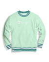 Champion Life Mens Reverse Weave Yarn Dye Rib Trim Crew