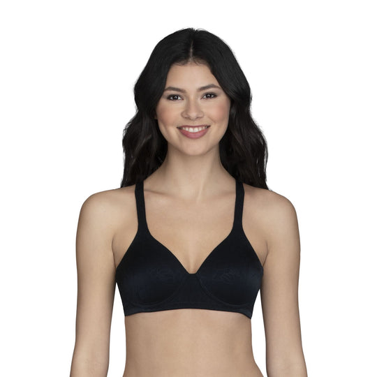 Vanity Fair Womens Body Shine Full Coverage Wirefree Bra