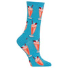 Hot Sox Womens Milkshakes Crew Socks