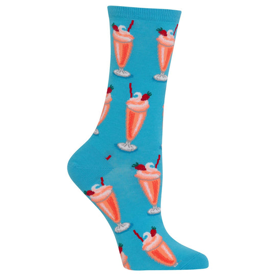 Hot Sox Womens Milkshakes Crew Socks