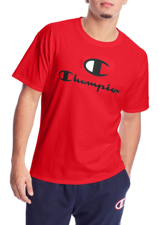 Champion Mens Classic Short-Sleeve Jersey Tee