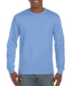 Gildan Mens Ultra Cotton Long Sleeve T-Shirt, XL, Sport Grey