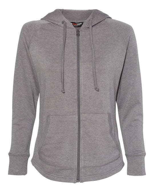 Weatherproof Women’s Heat Last Fleece Faux Cashmere Full-Zip Hooded Sweatshirt W