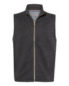 Weatherproof Mens Vintage Sweaterfleece Vest 2030117, S, Asphalt