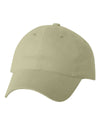 Sportsman Heavy Brushed Twill Unstructured Cap, Adjustable, White