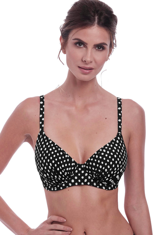 Fantasie Womens Santa Monica Underwire Gathered Full Cup Bikini Top