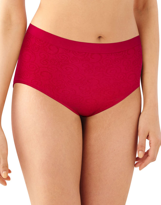 Bali Comfort Revolution Microfiber Solid Hi-Cut Brief