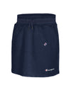 Champion Womens Campus French Terry Skirt, L, Athletic Navy