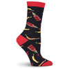 K. Bell Womens Hot and Spicy Crew Socks