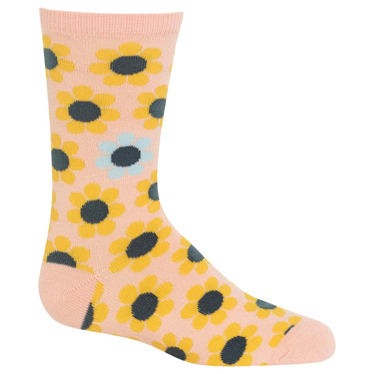 Hot Sox Kids Daisy Crew Socks