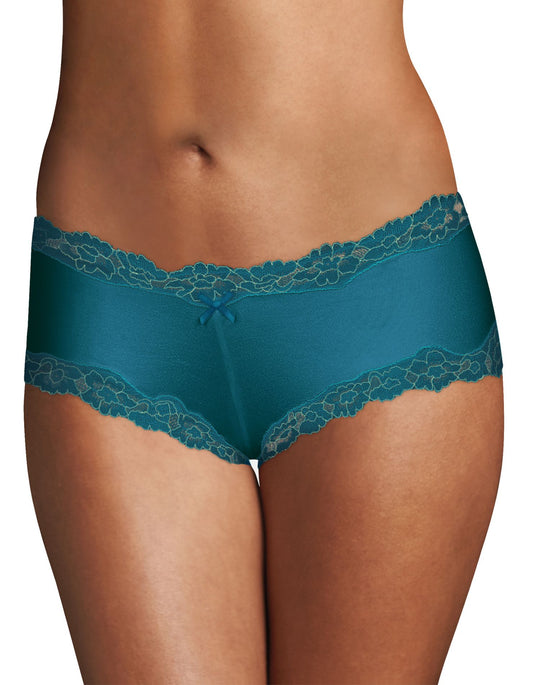 Maidenform Women`s Cheeky Scalloped Lace Hipster