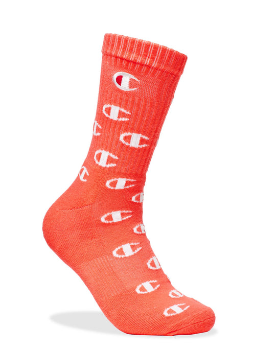 Champion Life Adult Allover C Crew Socks 1-Pair