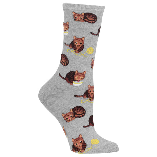 Hot Sox Womens Cat and Yarn Socks