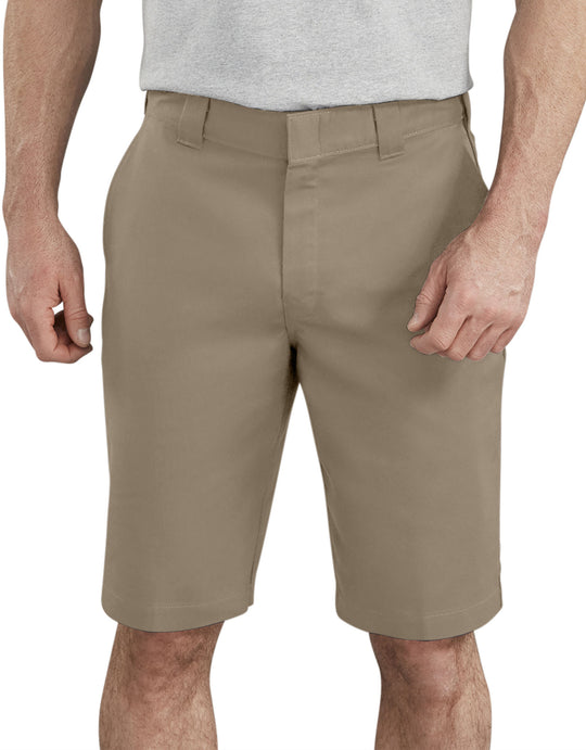 Dickies Mens 11" FLEX Active Waist Flat Front Shorts