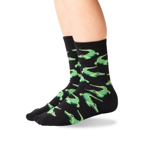 Hot Sox Kids Alligators Crew Socks