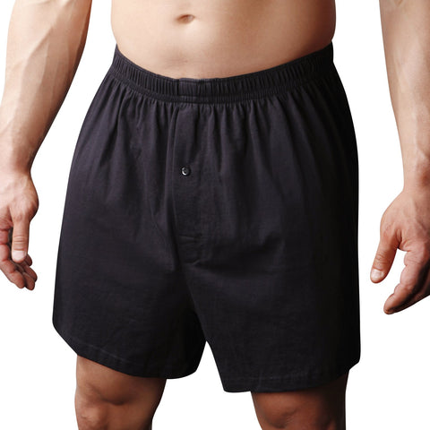 Players Mens Big Combed Cotton Knit Boxers 2-Pack