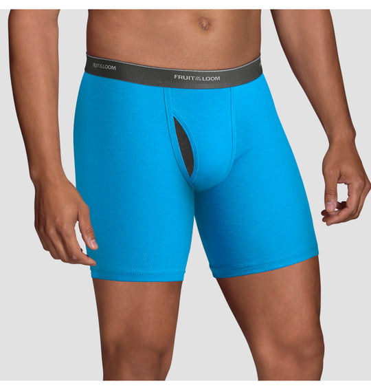 Fruit Of The Loom Mens Coolzone Boxer Brief 5 Pack, XL, Assorted