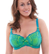 Elomi Womens Anushka Underwire Padded Half Cup Bra