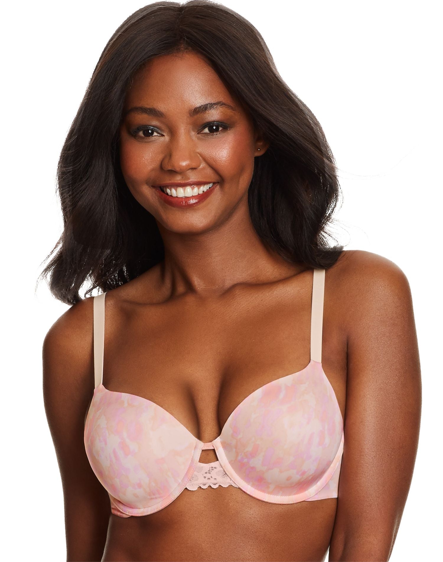 Maidenform Womens One Fabulous Fit 2.0 Tailored Demi Underwire Bra, 38B,  Herbal at  Women's Clothing store