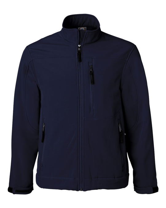 Weatherproof Mens Soft Shell Jacket 6500, XL, Navy