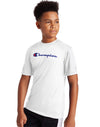 Champion Youth Double Dry Logo Tee