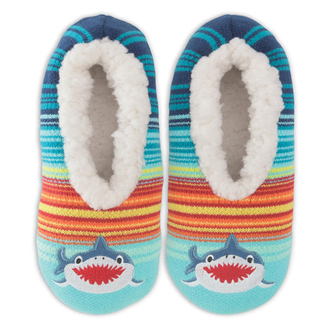 K. Bell Womens Shark Slippers