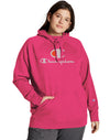 Champion Womens Plus Powerblend Fleece Hoodie