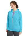 Champion Women`s Plus French Terry Full Zip Hoodie