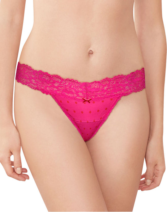 Maidenform Womens Sexy Must Haves Lace Thong